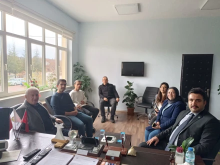 Başkan Saygı' dan Yüksekokulumuza Ziyaret.