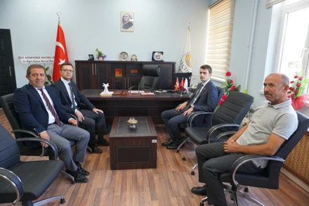 Bozkır Kaymakamı Sn. Atilla METE ' den Hayırlı Olsun Ziyareti