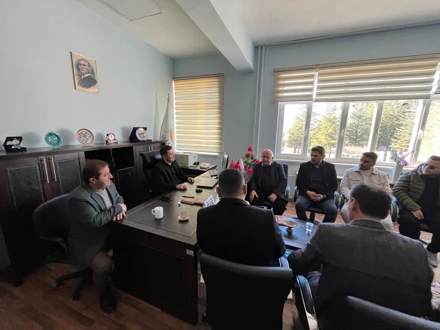 Ak Parti İlçe Teşkilatından Yüksekokulumuza Ziyaret