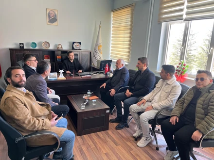 Ak Parti İlçe Teşkilatından Yüksekokulumuza Ziyaret