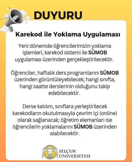 Tüm Öğrencilerimizin Dikkatine !!!