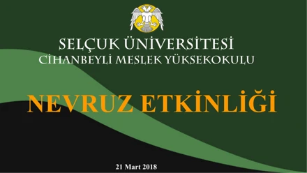  Nevruz Bayram Etkinliği