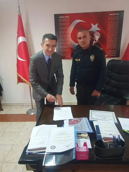 İLÇE EMNİYET MÜDÜRLÜĞÜ İLE PROTOKOL