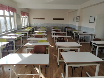 OKULUMUZ LABORATUVARLARI ,ÇİZİM SALONU VE KANTİN