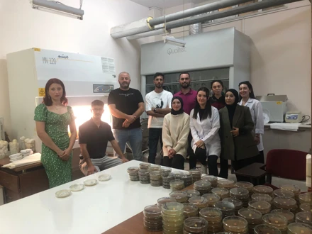 Yüksekokulumuz Öğrencilerinden Mantarcılık Uygulama ve Araştırma Merkezi Müdürlüğüne Ziyaret