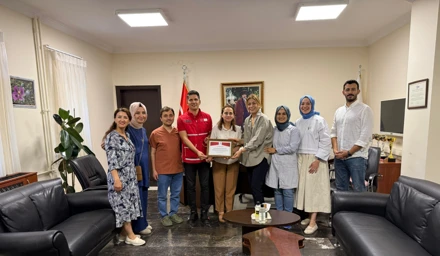 Türk Kızılay'ından fakültemize ziyaret