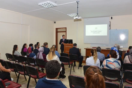 2024-2025 Eğitim Öğretim Yılı Akademik Kurul Toplantısı Yapıldı