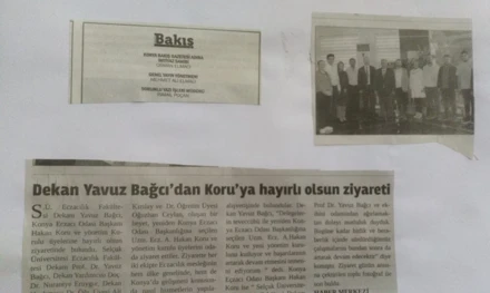 Konya Eczacı Odasına Ziyaret