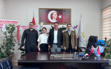 Rektör Yardımcımız Prof. Dr. Zeki Bayramoğlu, Dekanımız Prof. Dr. Osman Tugay’a Hayırlı Olsun Ziyaretinde Bulundu