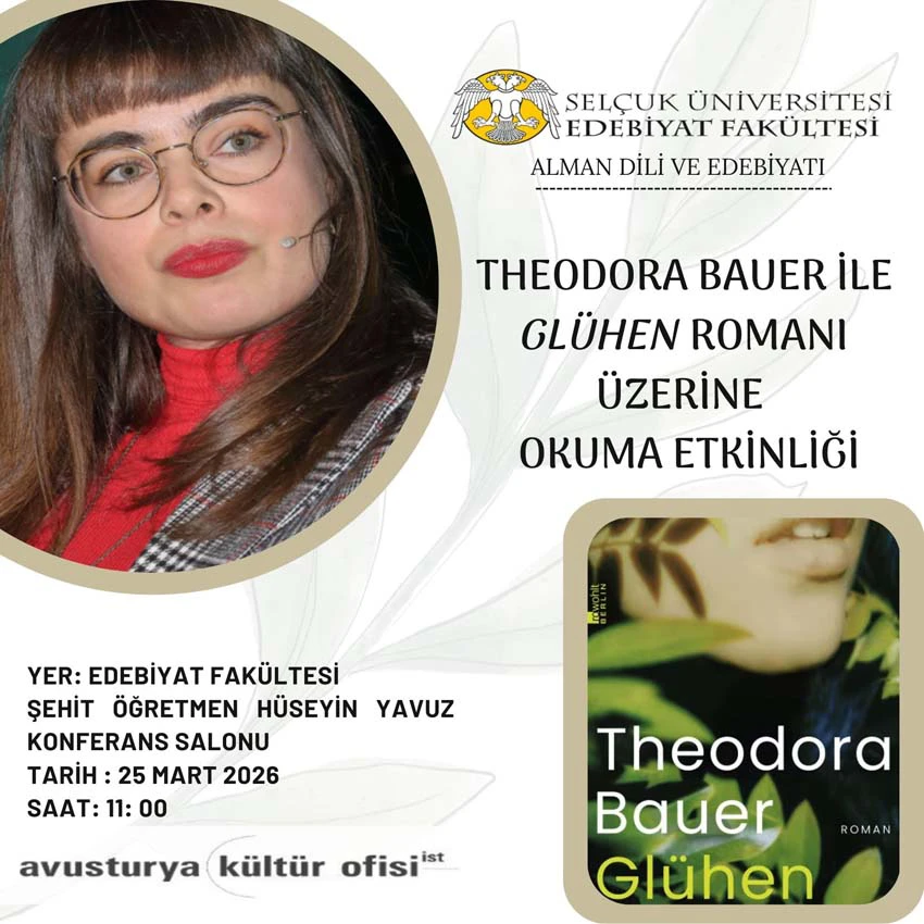 Theodora Bauer ile Glühen Romanı Okuma Etkinliği