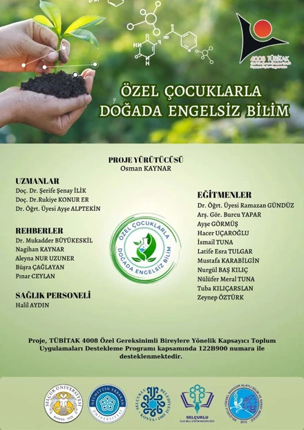 Otizmli çocuklara toplum faaliyeti kapsamında eğitim verilmiştir