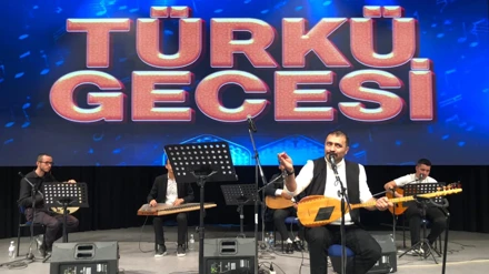 Selçuk Üniversitesinde türkülerle dolu bir gece yaşandı