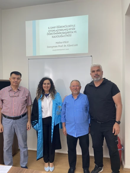 Matematik ve Fen Bilimleri Eğitimi Ana Bilim Dalı Yüksek Lisans Tez Savunması