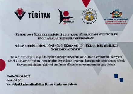 HİKÂYELERİN DİJİTAL DÖNÜŞÜMÜ: ÖĞRENME GÜÇLÜKLERİ İÇİN YENİLİKÇİ ÖĞRETMEN ATÖLYESİ
