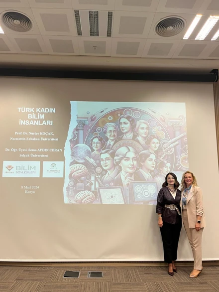 "Türk Kadın Bilim İnsanları” Konulu Söyleşi Gerçekleştirildi