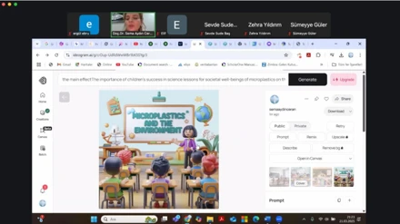 Sınıf Öğretmenliği Adaylarına Yönelik “Eğitimde Yapay Zekâ Araçları ve İlkokul Fen Öğretiminde Kullanımı” Eğitimi Gerçekleştirildi