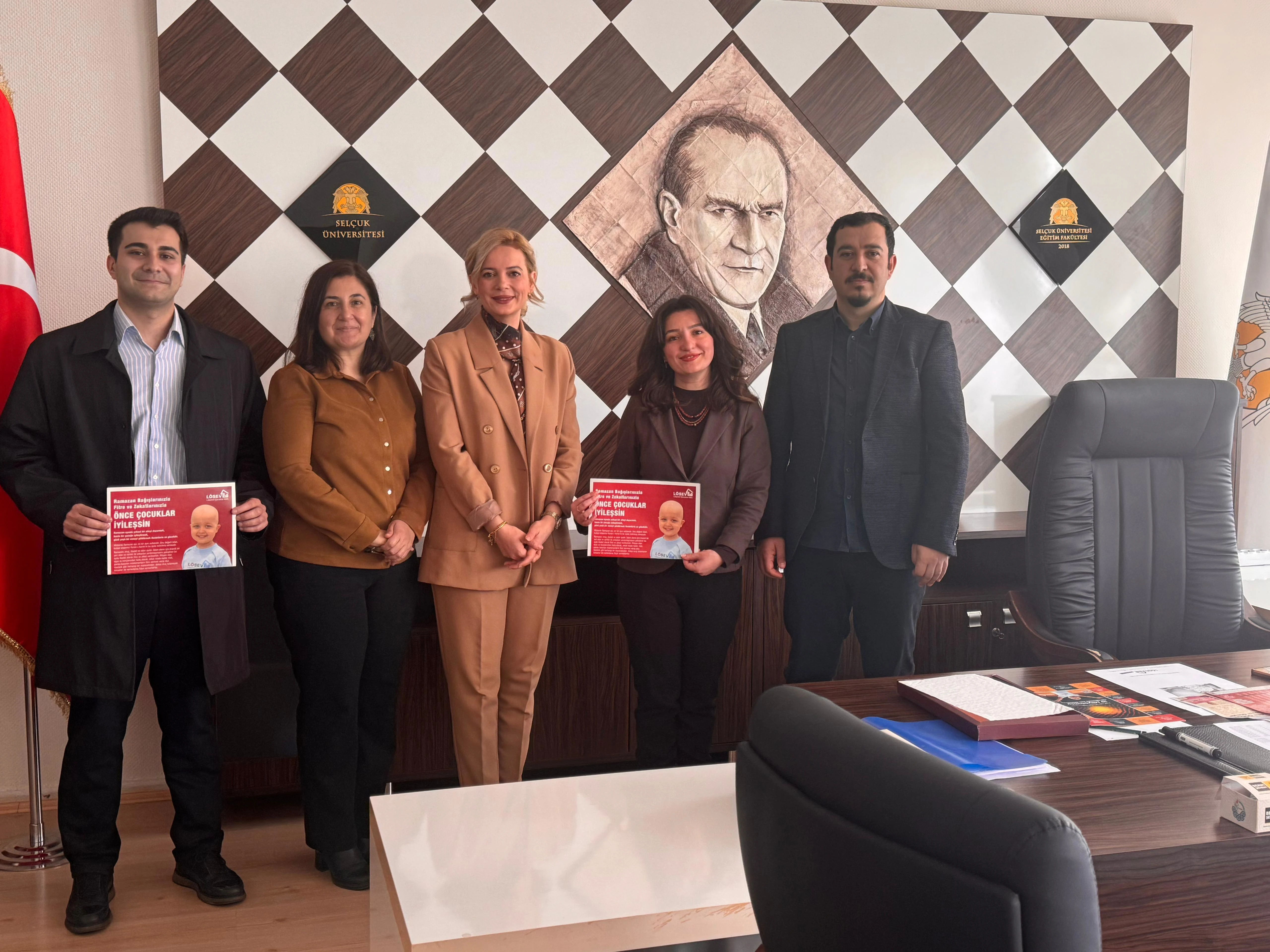 LÖSEV Yetkililerinden Eğitim Fakültesi’ne Ziyaret