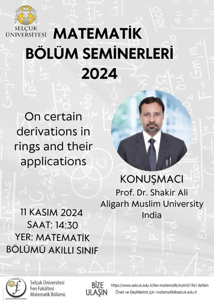 Matematik Bölümü Semineri