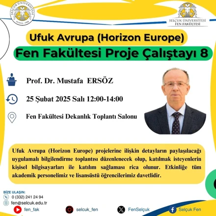 Fen Fakültesi Proje Çalıştayı 8