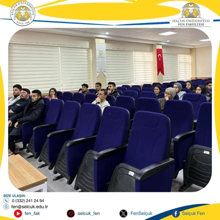 Fen Fakültesi Öğrenci-Dekan Buluşmaları Gerçekleştirildi