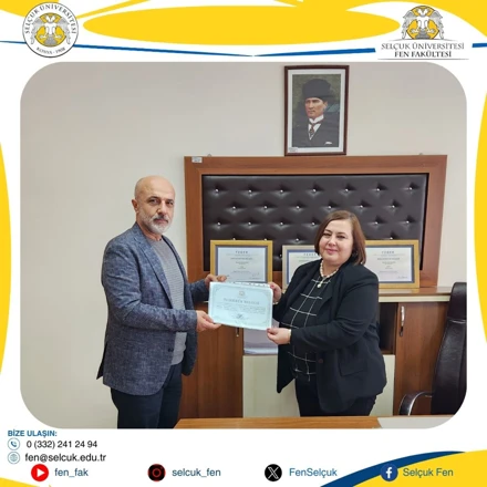 Bölüm Başkanlarına Teşekkür Ziyareti