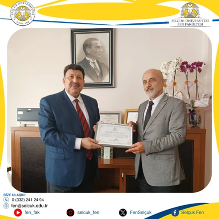 Bölüm Başkanlarına Teşekkür Ziyareti