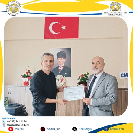 Bölüm Başkanlarına Teşekkür Ziyareti