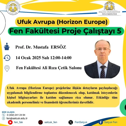 Fen Fakültesi Proje Çalıştayı 5