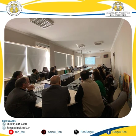 Fen Fakültesi Proje Çalıştayı 7