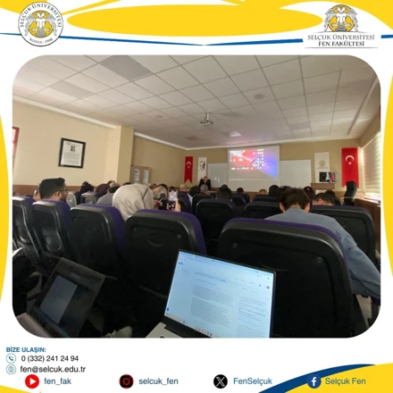 Fakültemizde "Akademik Çalışmalarda Yapay Zeka Kullanımı" Etkinliği Gerçekleştirildi