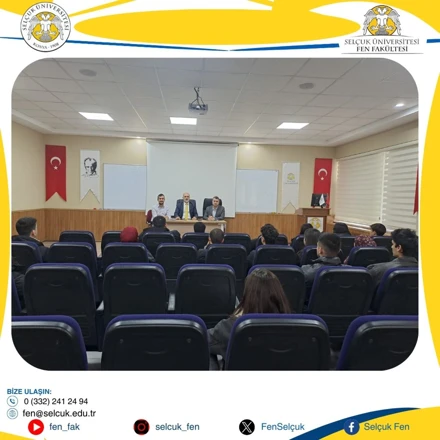 Fen Fakültesi Öğrenci-Dekan Buluşmalarının İkincisi Gerçekleştirildi