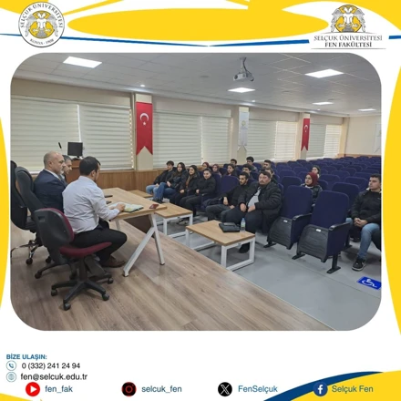 Fen Fakültesi Öğrenci-Dekan Buluşmalarının İkincisi Gerçekleştirildi