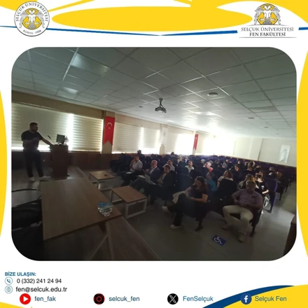 Fakültemizde Yapay Zeka Konferansı Gerçekleştirildi