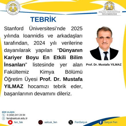 Fakültemizden Dünya Çapında Büyük Başarı