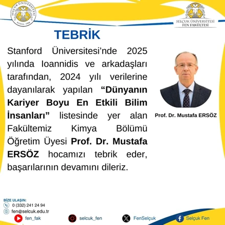 Fakültemizden Dünya Çapında Büyük Başarı