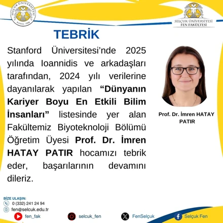 Fakültemizden Dünya Çapında Büyük Başarı