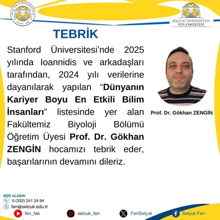 Fakültemizden Dünya Çapında Büyük Başarı