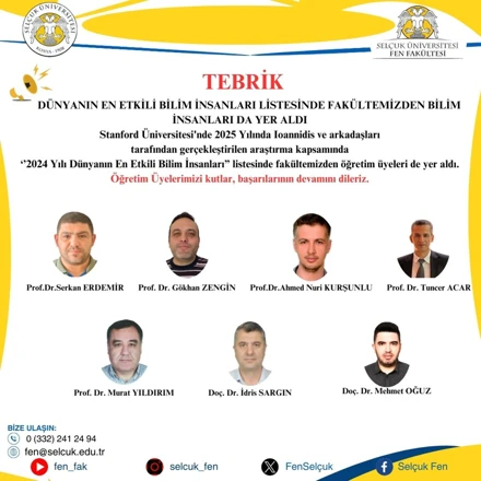 Fakültemizden Dünya Çapında Büyük Başarı