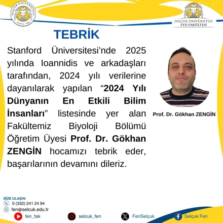 Fakültemizden Dünya Çapında Büyük Başarı