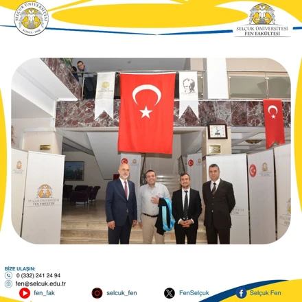 Selçuk Üniversitesi Fen Fakültesi 2025-2026 Eğitim Öğretim Yılı Akademik Kurul Toplantısı ve 2024 Yılı Başarı Ödül Töreni