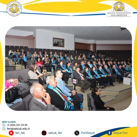 Selçuk Üniversitesi Fen Fakültesi 2025-2026 Eğitim Öğretim Yılı Akademik Kurul Toplantısı ve 2024 Yılı Başarı Ödül Töreni
