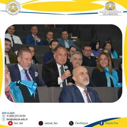 Selçuk Üniversitesi Fen Fakültesi 2025-2026 Eğitim Öğretim Yılı Akademik Kurul Toplantısı ve 2024 Yılı Başarı Ödül Töreni