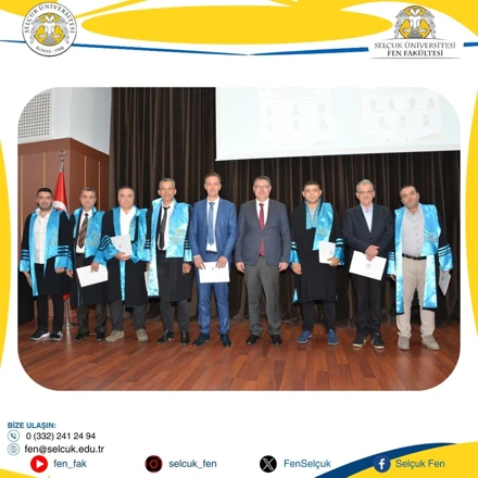 Selçuk Üniversitesi Fen Fakültesi 2025-2026 Eğitim Öğretim Yılı Akademik Kurul Toplantısı ve 2024 Yılı Başarı Ödül Töreni