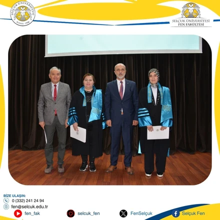 Selçuk Üniversitesi Fen Fakültesi 2025-2026 Eğitim Öğretim Yılı Akademik Kurul Toplantısı ve 2024 Yılı Başarı Ödül Töreni