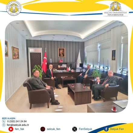 Konya Bölge İdare Mahkemesi Başkanından Fakültemize Ziyaret