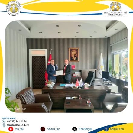 Korkmaz Beton Group Yönetim Kurulu Başkanı Sayın Gülvezir KORKMAZ Beyden Fakültemize Ziyaret