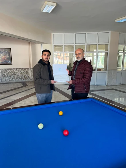 Fen Fakültesi Bilardo Turnuvası Gerçekleştirildi
