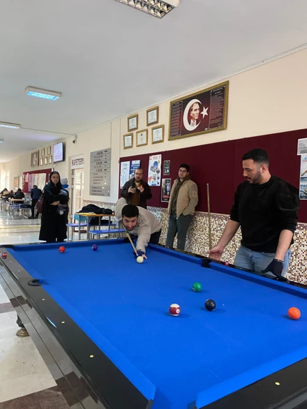 Fen Fakültesi Bilardo Turnuvası Gerçekleştirildi