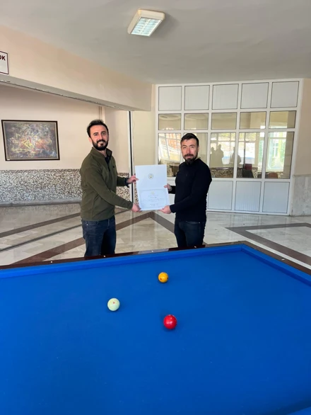 Fen Fakültesi Bilardo Turnuvası Gerçekleştirildi