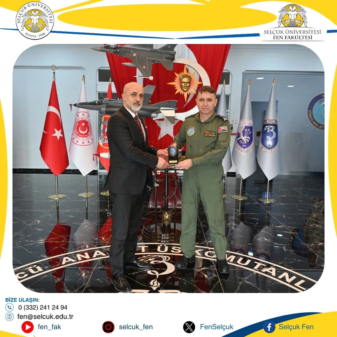 3. Ana Jet Üs Komutanımız Tümgeneral Mete KUŞ’ u ziyaret ettik